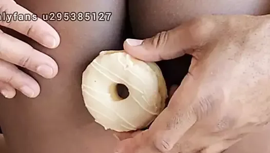 Pussy tits with doughnuts African ebony goddess pussy licking