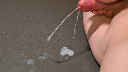 Quick creamy cum before university