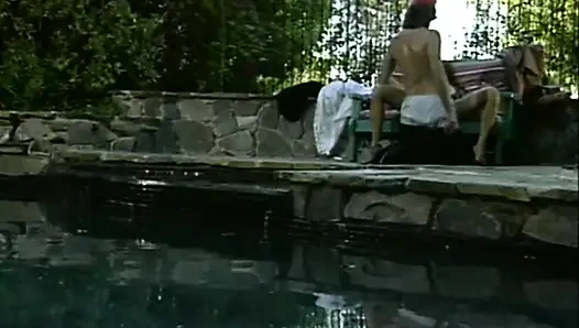 Outdoor Vintage Fuck for a Hairy MILF