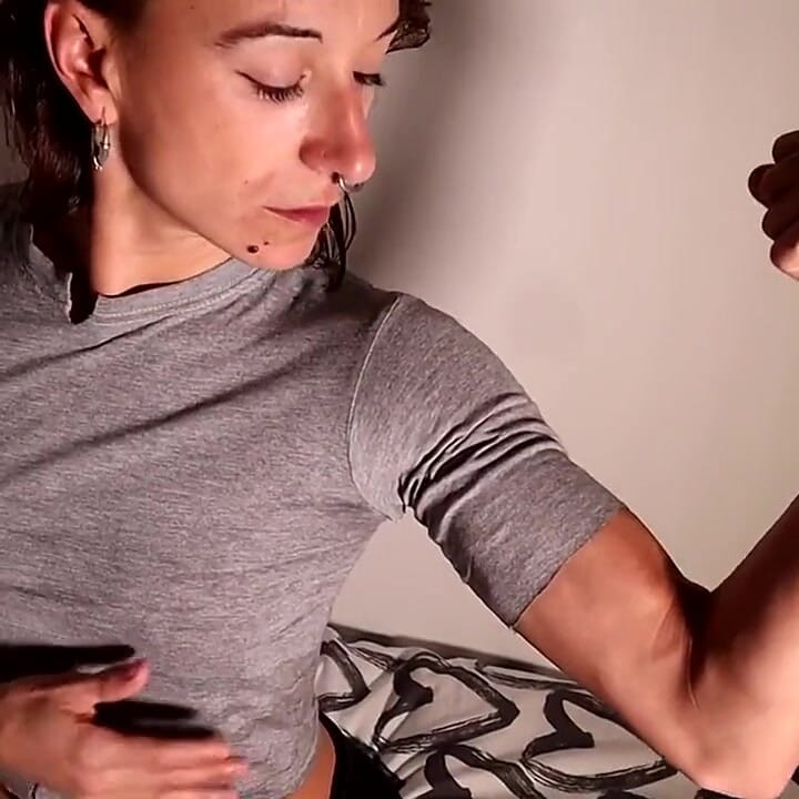 Ein benutzerdefiniertes video – muskeln