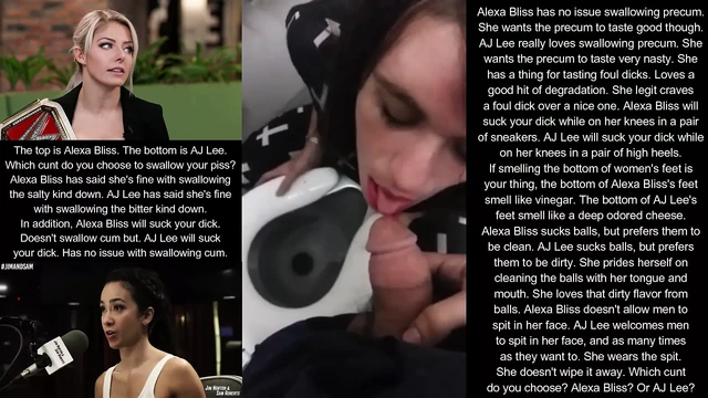 Swallowing nasty piss for ice. complains. too bitter!!!