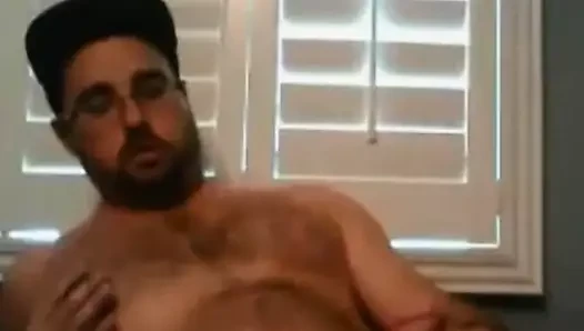 güzel vücut ve iyi horoz ile yakışıklı kolej ayı