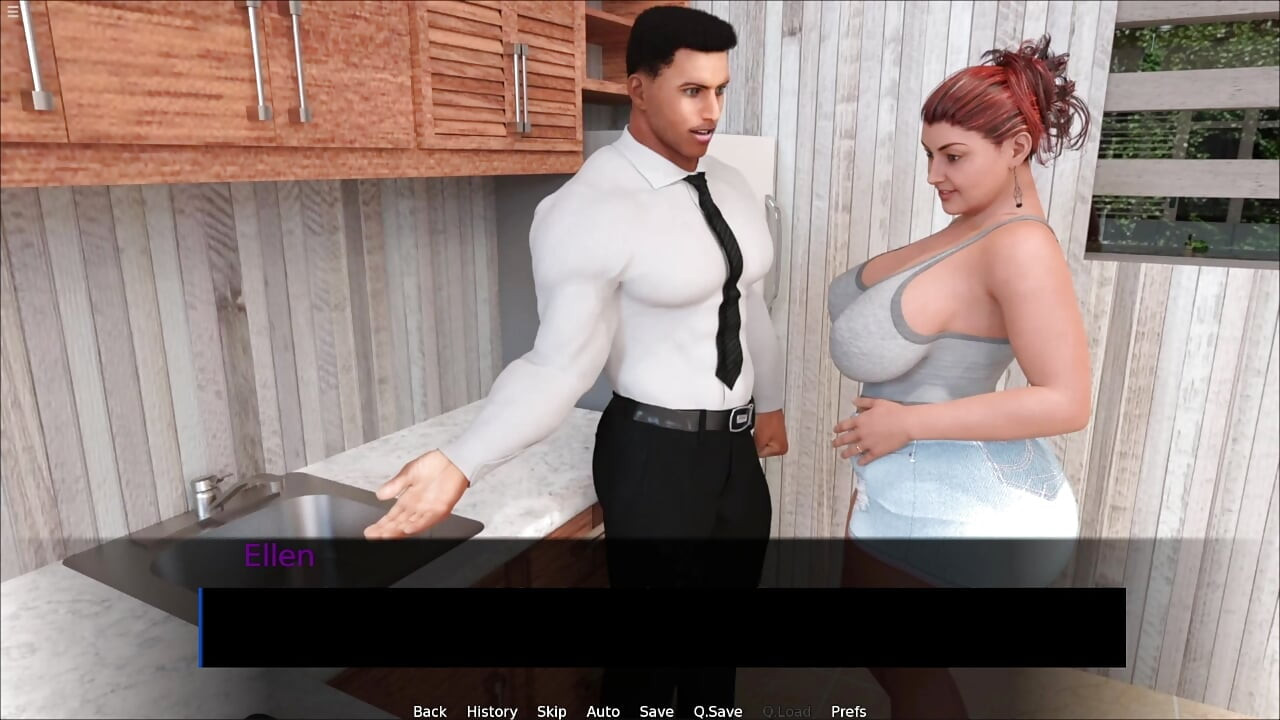 BBW Wife Caught Cheating With Husband Boss In Kitchen