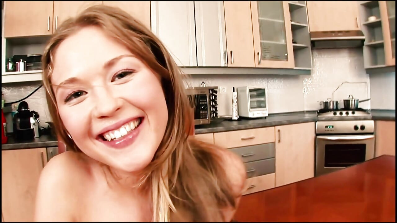 Darja Moans As Her Step-Daddie Fingers And Fucks Her Tight Asshole