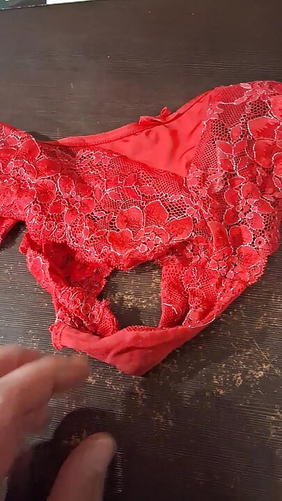Cuckold Caught Submissive Wife Cum Panties