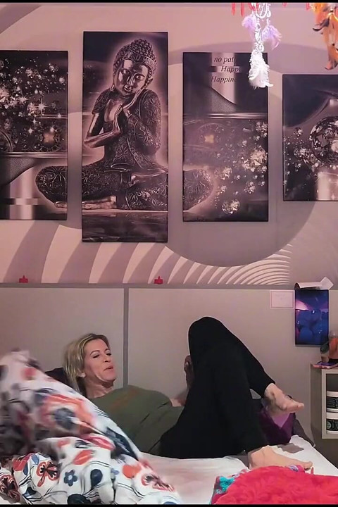 Real Couple Young Bull with Fitness Stepmom, Climax Treatment with Fucking