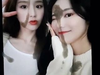 Loona Heejin e Jinsoul con omaggio