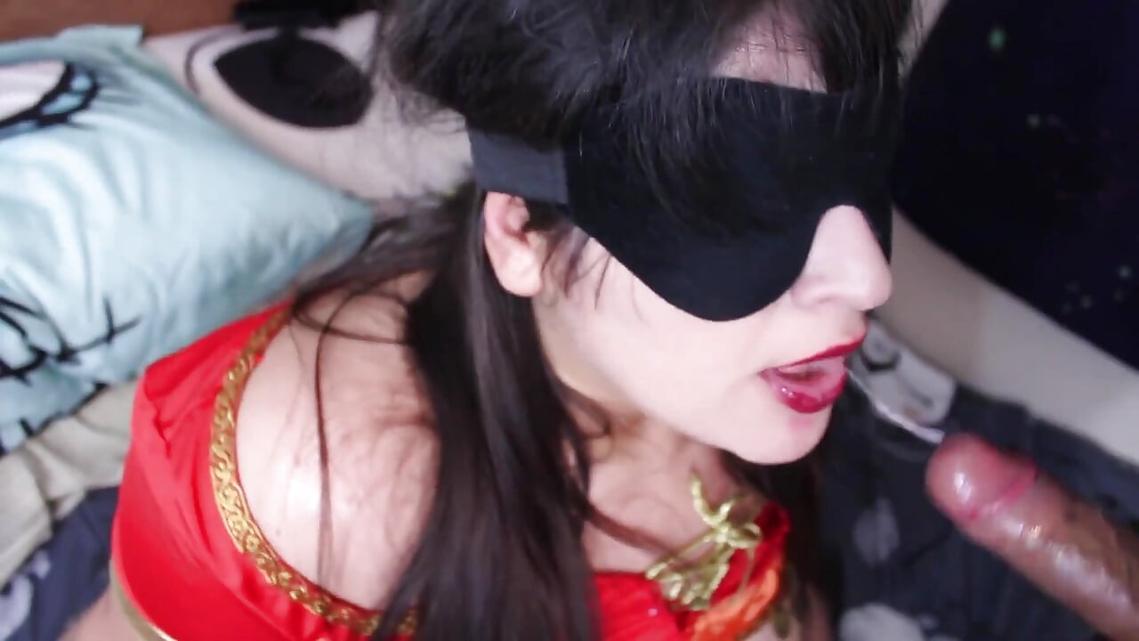 Blindfolded Face Fuck
