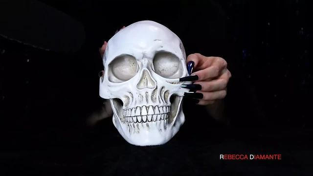 ASMR долбение черепа длинными ногтями, я не говорю - нежные световые звуки для изучения расслабления