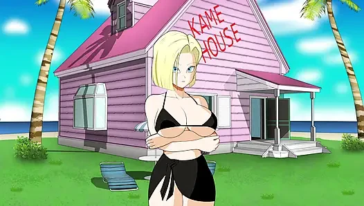 Гибридный Eroventures - Мини-бикини провокационного Android 18