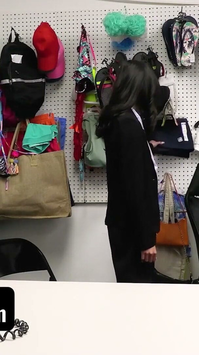 Nefarious Mall Cop Lays Down For A Young Asian Thief By Banging Her Pussy On His Desk - Shoplyfter | Clip 1