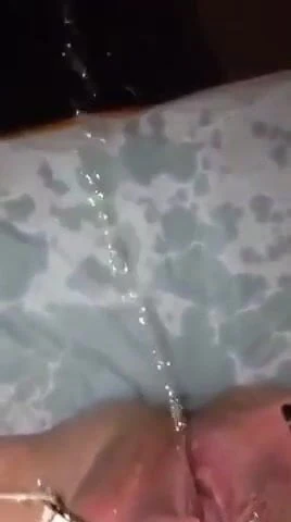 short squirt with a dildo