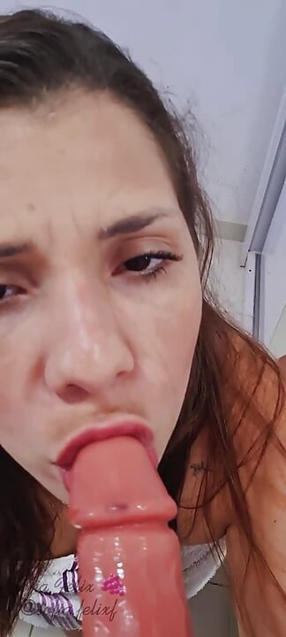 JOI Guided Handjob - Cum in My Little Mouth - Sofia Felix