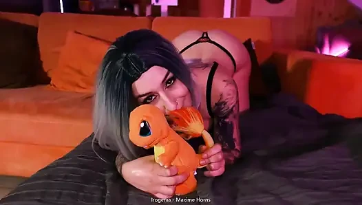 Sevimli Egirl Yüzüne Sikildi ve Sıçratıldı