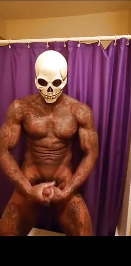 BBC Worship Hallelujah Johnson (Ghost Rider Johnny Blaze) Tall Dark Chocolate Muscles Tattoos Hairy BBC Hallelujah