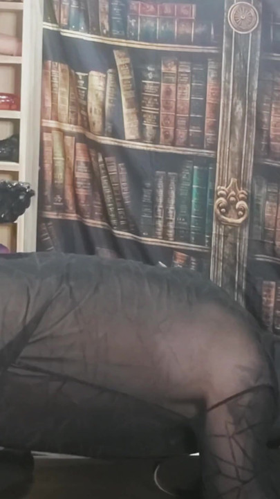 SHE STRETCHES HIS ASSHOLE THEN USES A 13 INCH COCK TO PEG HIM | Clip 2