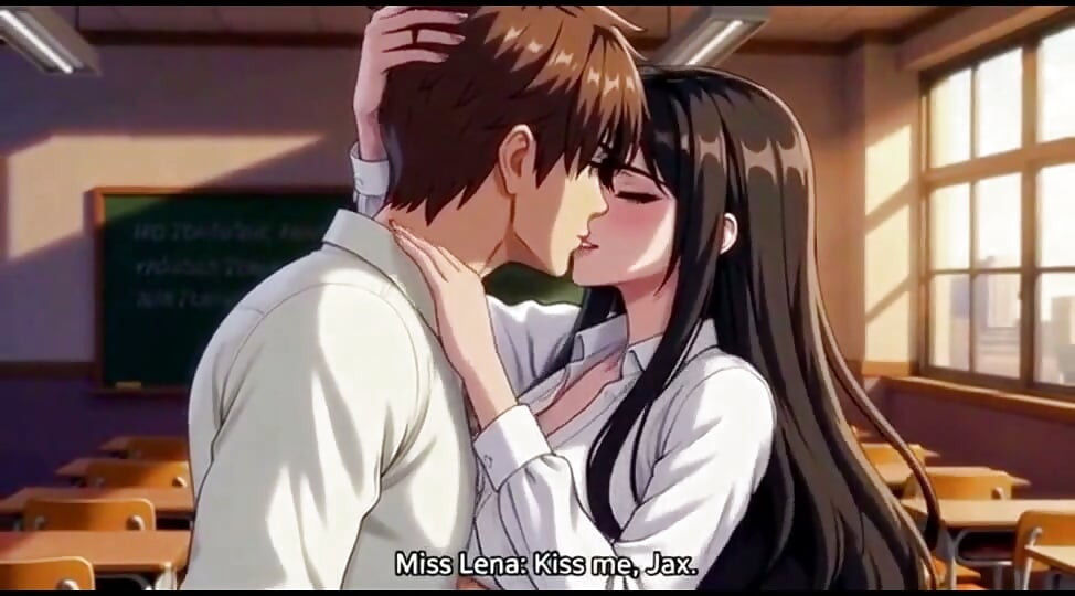 irresistible sex desire between a beautiful teacher and her devoted college student