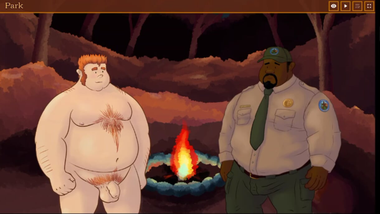 Intense Surprise salient with the naughty old ranger.