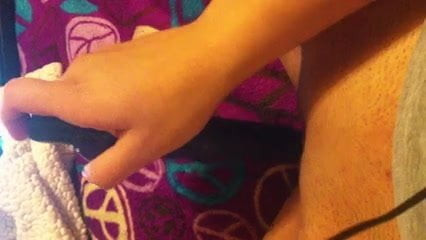 playing with my toy