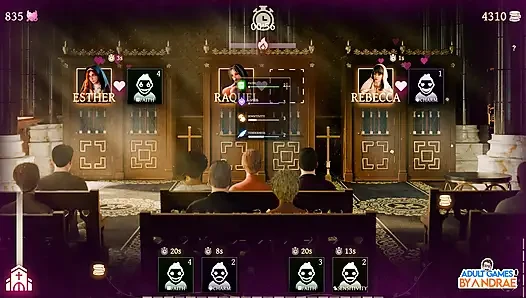 Saudara perempuan dalam gameplay dosa bagian 6 - gerakan terhitung untuk mempengaruhi raquel
