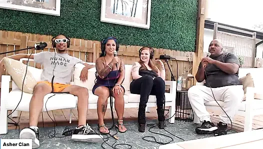 Canlı yayın yetişkin İspanyol barbie, dwayne foxx, mrflourish podcast asherclantv ile sadece sohbet ediyor