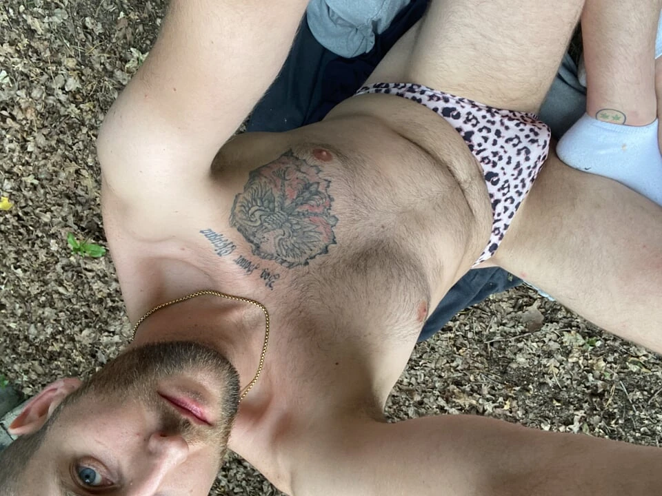 In the wild just thongs