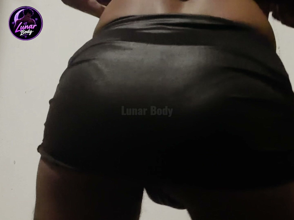 Little Black Skirt & Panties Sexy Dance Lunar Body (2)
