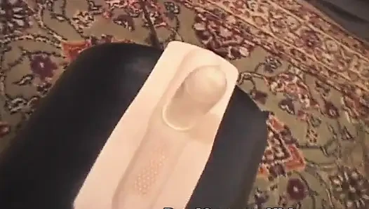 Soggy Nipple Blonde MILF Cunt Fucks Sybian Ride!