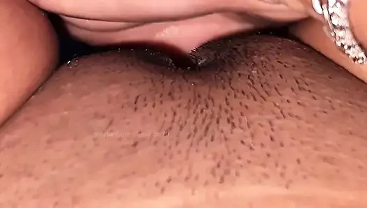 Under the sheets young girl touches her soft pussy