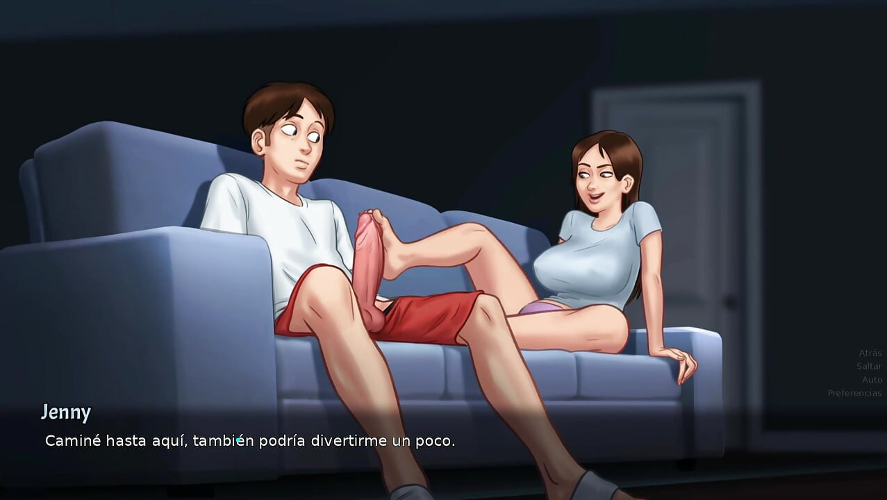 継母はいつもテナントとセックスしたがる - 夏の物語