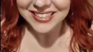 Esposa puta quer um facial quente