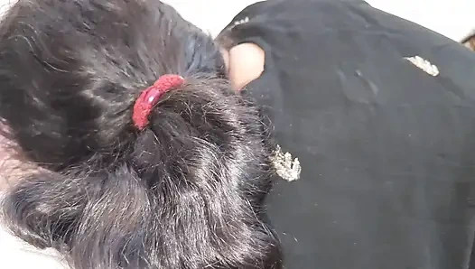 The step-son thought the step-mother didn't see anything, but the step-mother saw everything