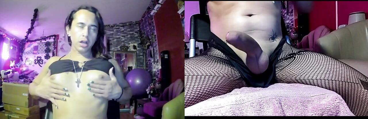 Cumming on Duel Cam