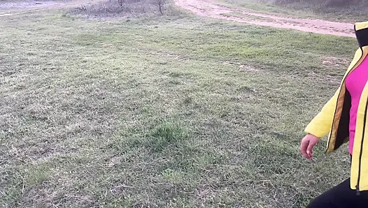 Die Anal-oma im freien!!