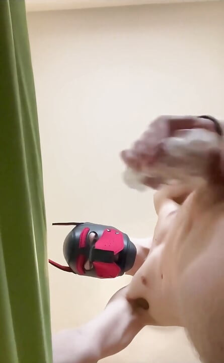 Horny Pup Fucking a Fleshlight Sex Toy and a Lot More