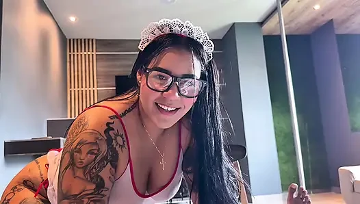 Colombian Nurse Improves Her Patient with Her Big Ass