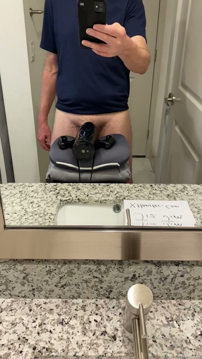 My Xhamster verification video Ends with a Cumshot!