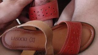 Fucking my girlfriend's sandal