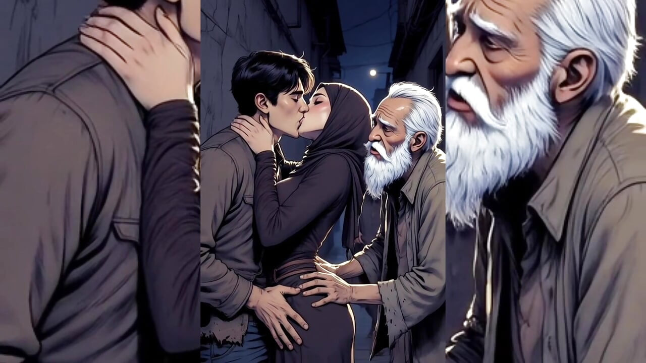 Hijabi Muslim Babes Degraded & Ravaged by Ugly Fat Dirty Old Men – Squeezed, Kissed, Fucked Hard Part 2