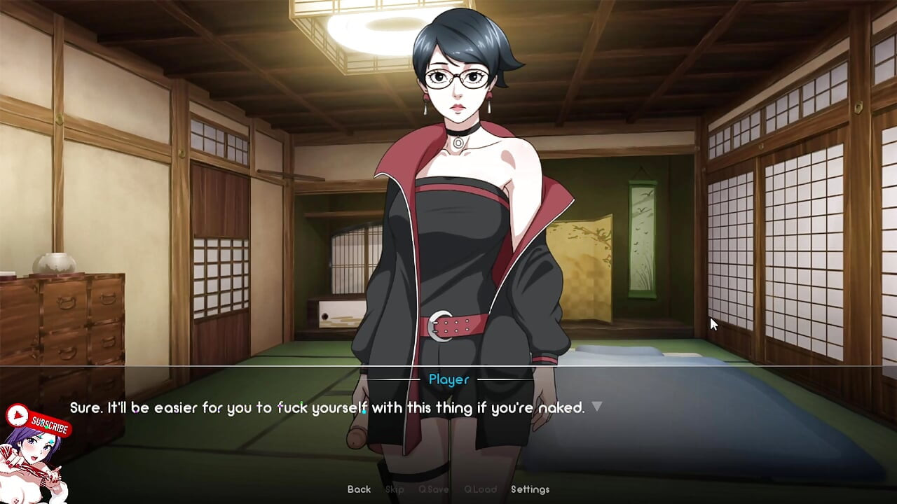 SARADA UCHIHA fucked in public in Konoha. The most powerful woman in Naruto
