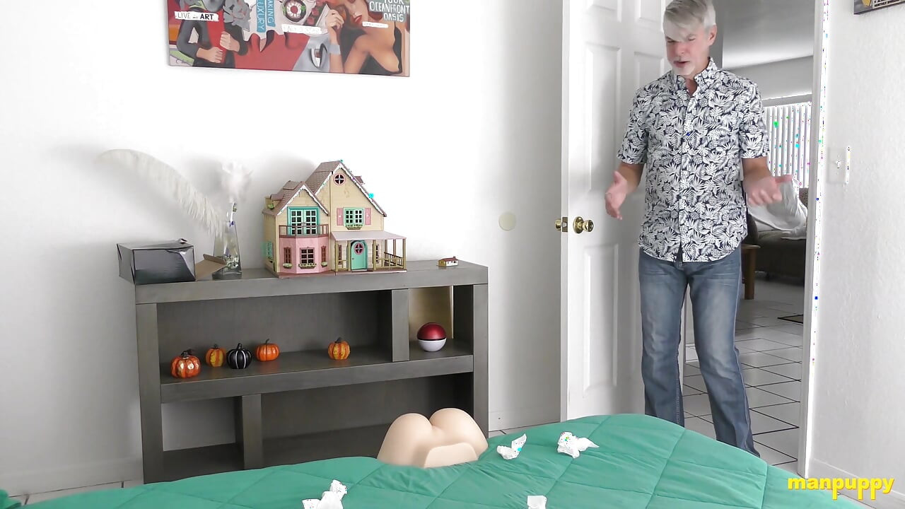 ManPuppy Richard Lennox Raw Fucks His Stepsons Ass Toy In The Bedroom