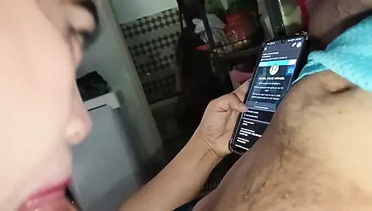 Big Tits MILF Wife Blow Job.