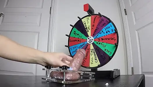 BDSM roulette - abspritzen durch schmerzen
