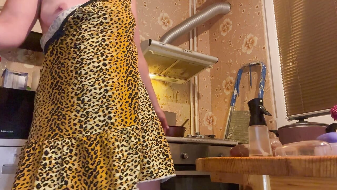 Så kåt at onanere hele matlagingen og maisfaen