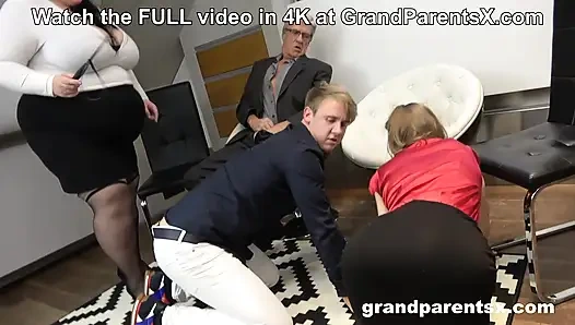 Now that’s Fucked Up! Freak Show at GrandParentsX