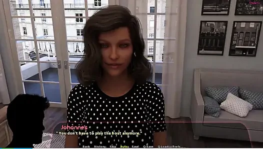 Cerita Haley #17 - haley dan johannes menaati rumah Adriana... Johannes ngentot haley di atas meja makan