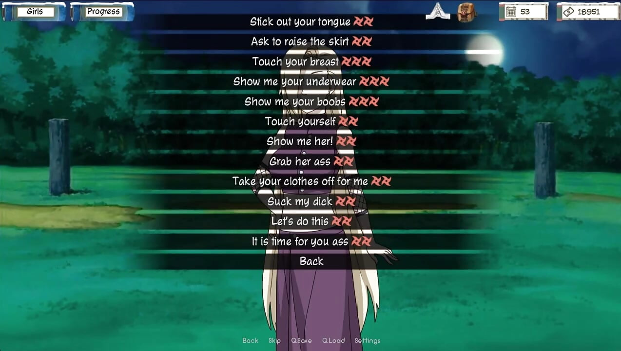 Naruto Hentai - Naruto Trainer v0.17.2 Parte 86 Sesso con Ino e Ramen! da parte di Loveskysan69