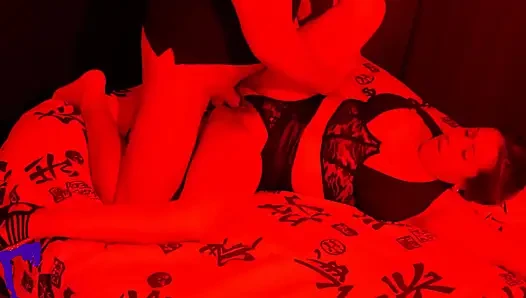 Curvy Mature Latina MILF, Bed Frottage and Doggystyle Visible, with Oral Sex Real Homemade