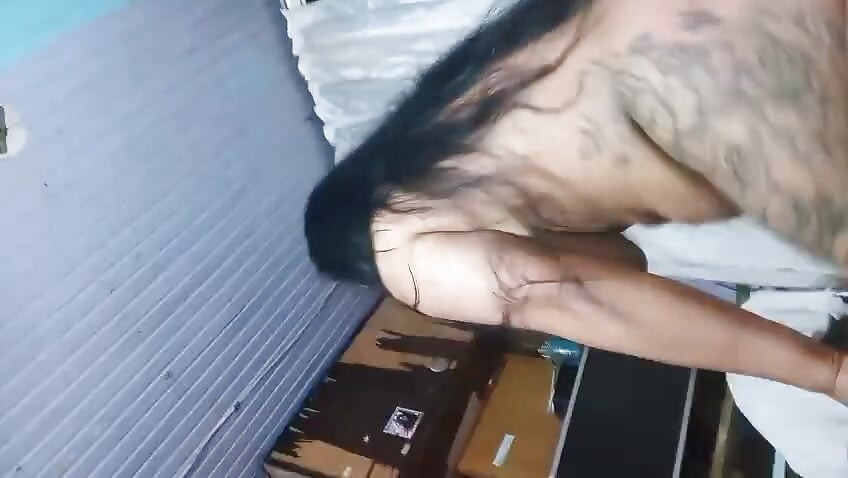 BRUNE VOULAIT S'ASSOIR SUR LA COUGAR JUSQU'À CE QU'ELLE JOUISSE