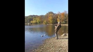 Atrapando un pez